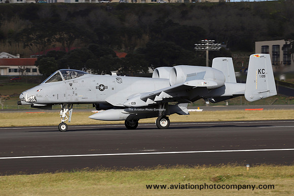 USAF AFRC 303 FS Fairchild A-10C Thunderbolt 79-0109/KC at Lajes (2025)