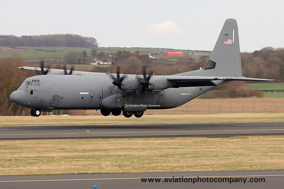 USAF Lockheed C-130J-30 Hercules at Prestwick (2025)