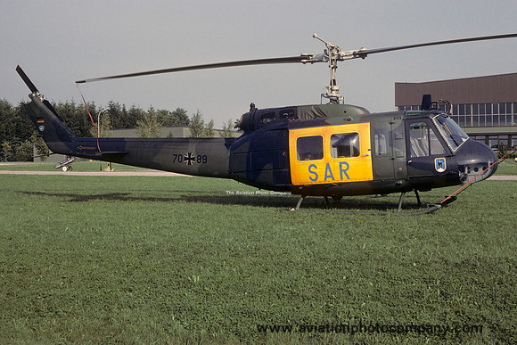 German Air Force LTG61 Bell/Dornier UH-1D 70+89 (1987)
