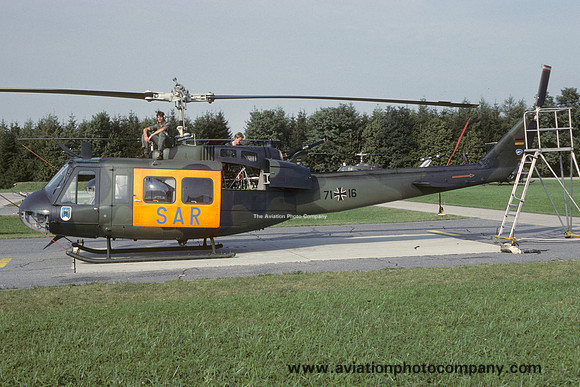 German Air Force LTG61 Bell/Dornier UH-1D 71+16 (1987)
