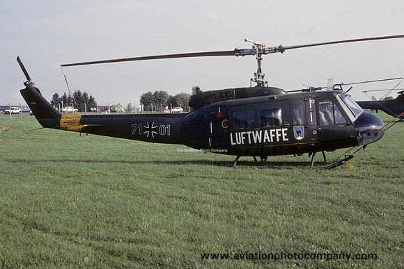 German Air Force LTG61 Bell/Dornier UH-1D 71+01 (1987)