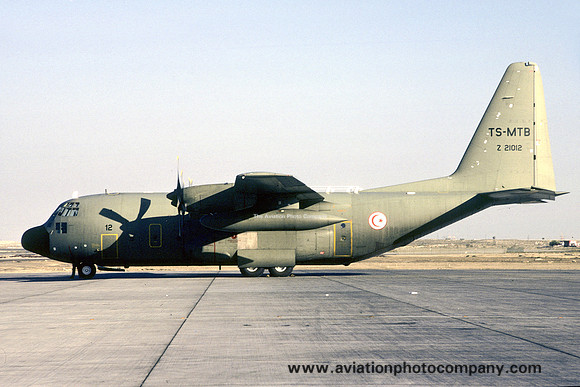 Tunisian Air Force Lockheed C-130H Hercules Z-21012/TS-MTB (1987)