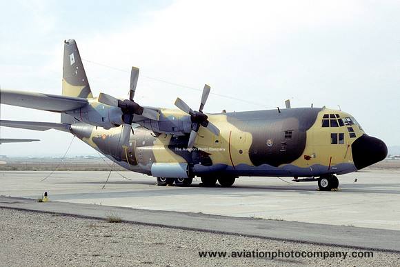 Spanish Air Force Esc 311 Lockheed C-130H Hercules T.10-4/311-04 (1985)