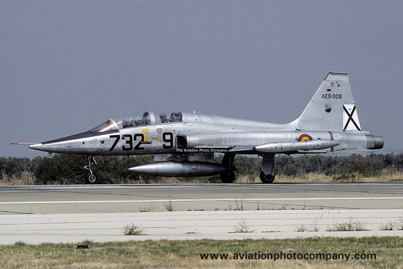Spanish Air Force Esc 732 Northrop F-5B Freedom Fighter AE.9-009/732-9 (1987)