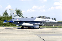 Dutch Air Force 306 Squadron GD F-16A Fighting Falcon J-640 (1987)