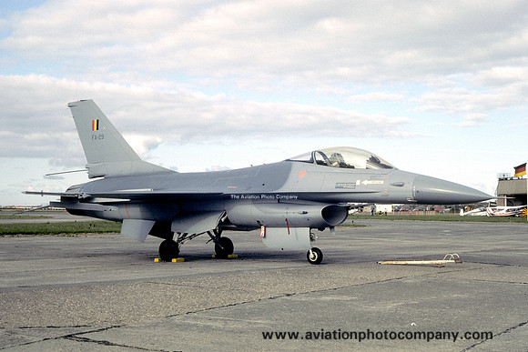 Belgian Air Force GD F-16A Fighting Falcon FA-29 (1981)