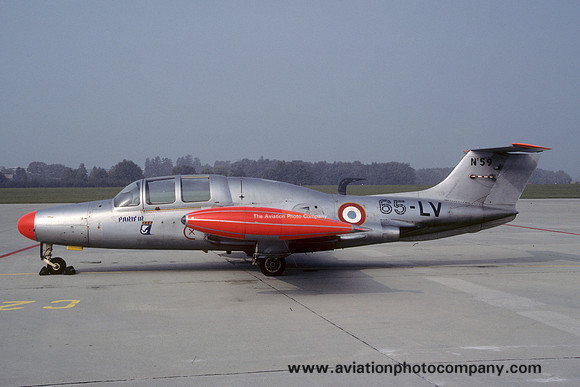 French Air Force ET2/65 Morane Saulnier MS.760 Paris 59/65-LV (1987)
