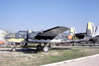Spanish Air Force North American TB-25N Mitchell "74-17" displayed at Cuatro Vientos (1987)