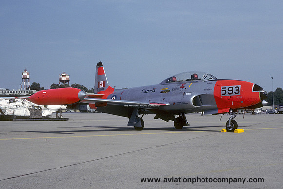 Canadian Armed Forces Canadair CL-30 (CT-133 Silver Star) 133593 (1986)