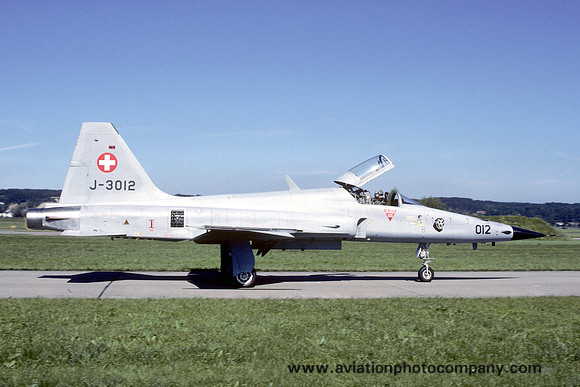 Swiss Air Force Northrop F-5E Tiger J-3012 (1987)