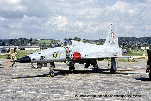 Swiss Air Force Northrop F-5E Tiger J-3012 (1987)