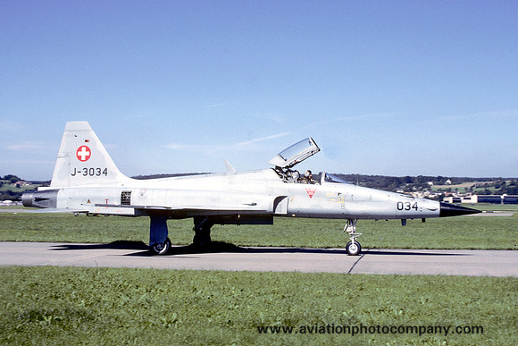 Swiss Air Force Northrop F-5E Tiger J-3034 (1987)