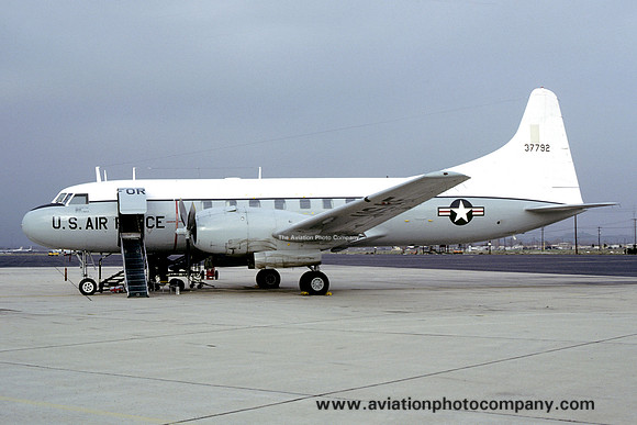 USAF Arizona ANG Convair C-131B Samaritan 53-7792 (1980)