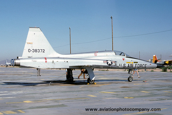 USAF Northrop F-5A Freedom Fighter 63-8372 at MASDC Davis Monthan (1979)