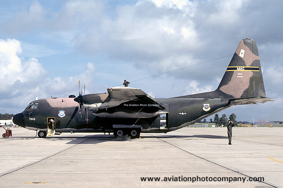 USAF 463 TAW Lockheed C-130E Hercules 63-7846 (1976)