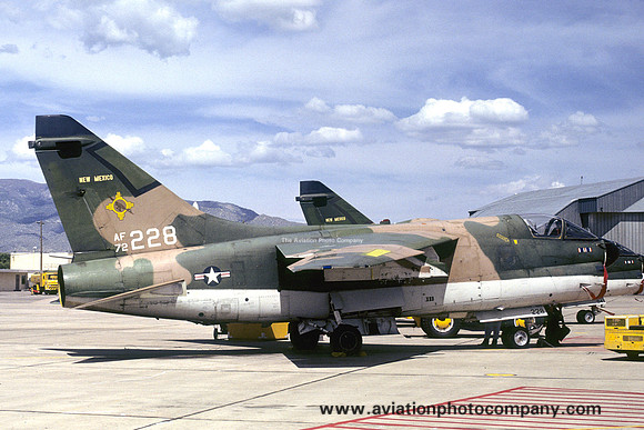 USAF New Mexico ANG 188 TFS LTV A-7D Corsair 72-0228 (1979)