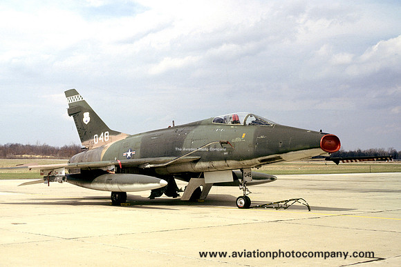 USAF Ohio ANG 112 TFS North American F-100D Super Sabre 56-3048 (1979)