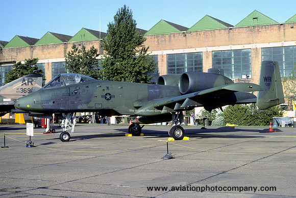 USAF 81 TFW Fairchild A-10A Thunderbolt 79-0121/WR (1981)