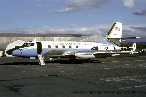USAF 58 MAS Lockheed VC-140A Jetstar 61-2489 (1981)