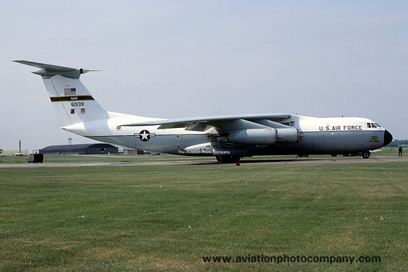 USAF 63 MAW Lockheed C-141B Starlifter 66-0139 (1981)