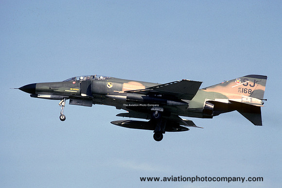 USAF 4 TFW 334 TFS McDonnell F-4E Phantom 73-1168/SJ (1980)