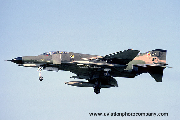 USAF 4 TFW 334 TFS McDonnell F-4E Phantom 66-0351/SJ (1980)