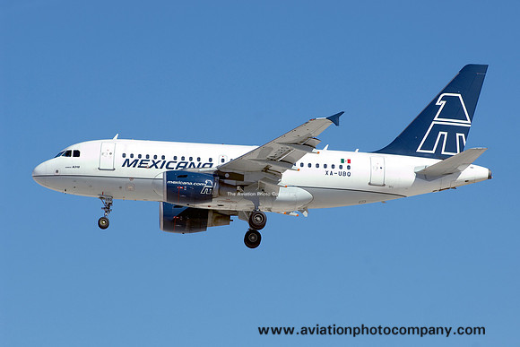 Mexicana Airbus A318-111 XA-UBQ (2008)