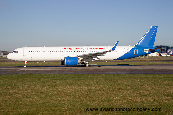 Jet2 Airbus A321-251NX G-HLYJ at Manchester (2025)