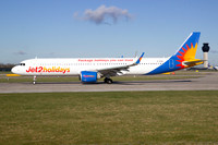 Jet2 Airbus A321-251NX G-SUNL at Manchester (2025)