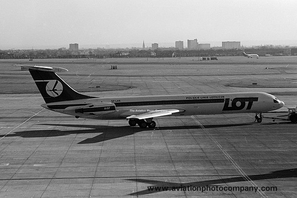 LOT Ilyushin Il-62 SP-LAE at London Heathrow
