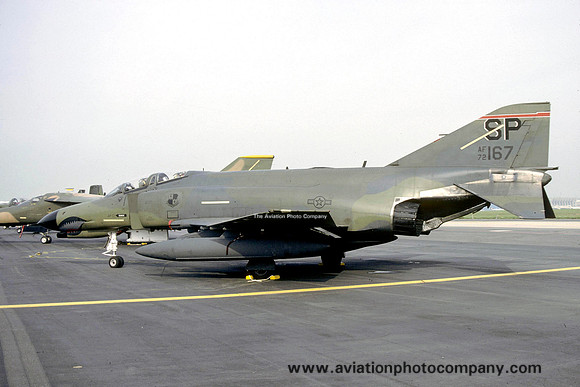 USAF 52 TFW 480 TFS McDonnell F-4E Phantom 72-0167/SP (1984)