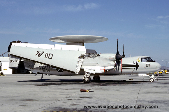 US Navy VAW-88 Grumman E-2B Hawkeye 150538/ND-110 (1981)