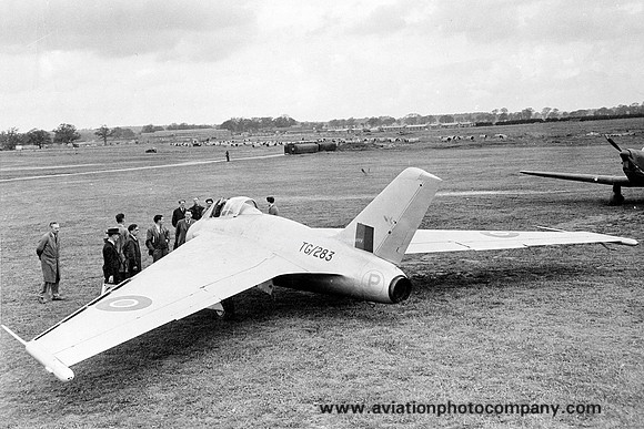 RAF De Havilland DH 108 Swallow TG283