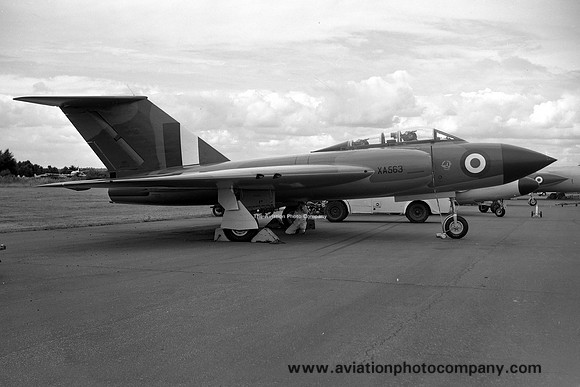 RAF Gloster Javelin FAW.1 XA563