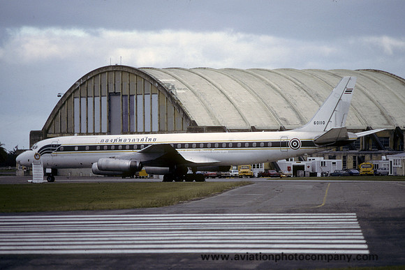 Thai Air Force Douglas DC-8-62 60110 (1986)