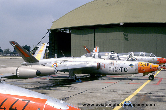 French Air Force GI312 Fouga Magister 546/312-TQ (1986)