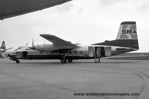 British Midland Handley Page Herald G-ASVO