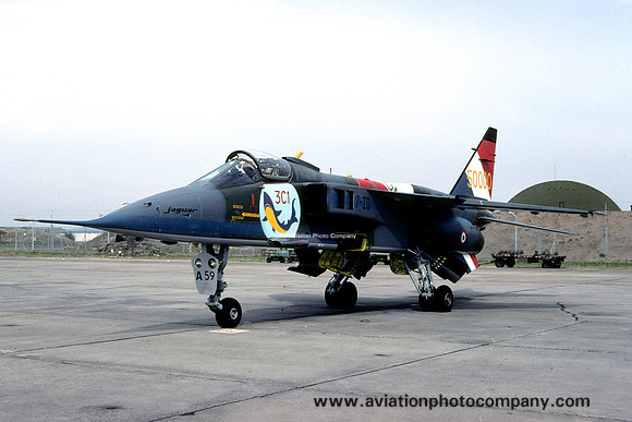 French Air Force EC7/3 Sepecat Jaguar A A59/7-IO (1989)