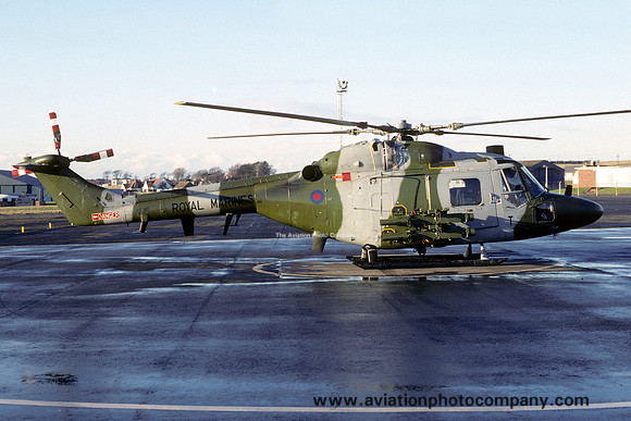 Royal Marines 3 CBAS Westland Lynx AH.7 XZ180/T (1990)