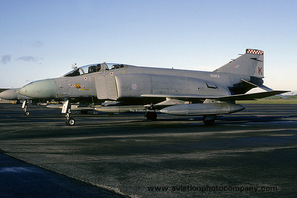 RAF 56 Squadron McDonnell F-4M Phantom FGR.2 XV473/K (1989)