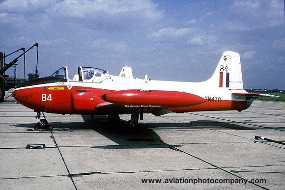 RAF 7 FTS Hunting Jet Provost T.3A XN470 (1989)