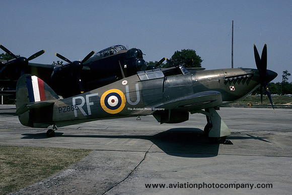 RAF Battle of Britain Memorial Flight Hawker Hurricane IIC PZ865 (1989)