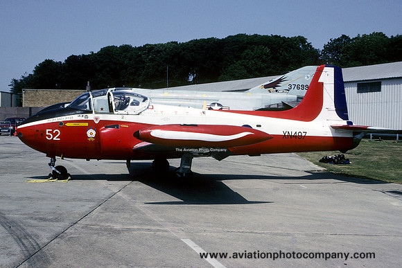 RAF 1 FTS Hunting Jet Provost T.3A XN497/52 (1989)