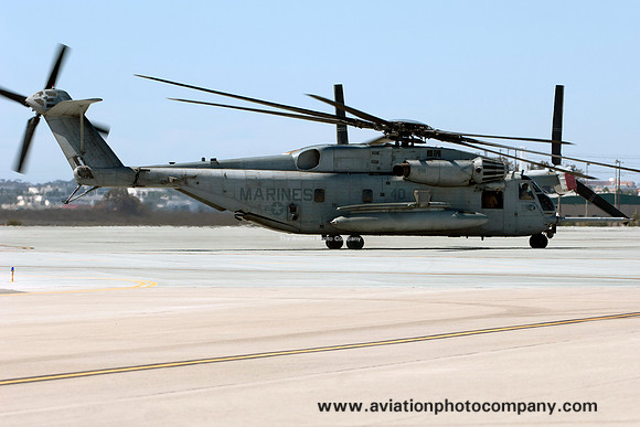 USMC HMH-465 Sikorsky CH-53E 161997/40 at the MCAS Miramar Airshow (2014)