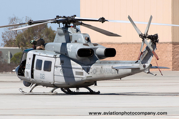 USMC HMLA-369 Bell UH-1Y 168499/SM-08 at the MCAS Miramar Airshow (2014)