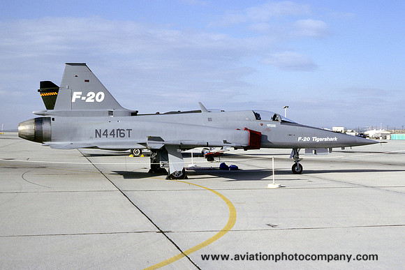 USAF AFFTC Northrop F-20G Tigershark N4416T (1983)
