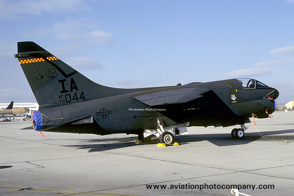 USAF Iowa ANG 124 TFS LTV A-7D 70-1044/IA (1983)