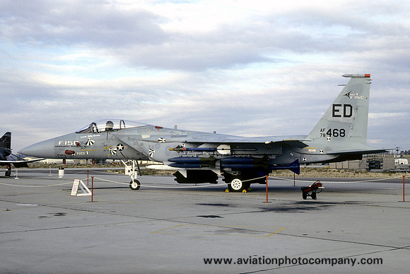 USAF AFFTC McDonnell Douglas F-15C 78-0468/ED (1983)