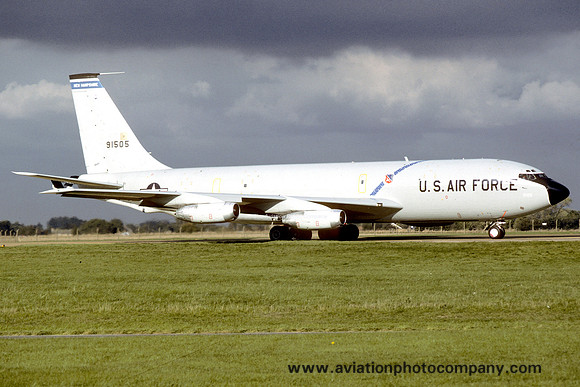 USAF New Hampshire ANG 133 ARS Boeing KC-135A 59-1505 (1983)