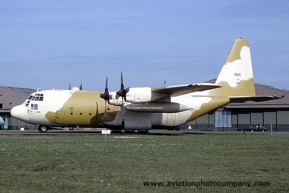 USAF 317 TAW Lockheed C-130E Hercules 63-9810 (1984)